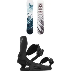 Lib Tech Cold Brew C2 Snowboard + Ride C-6 Snowboard Bindings 2024- Snowboards With Bindings|Snowboard Packages