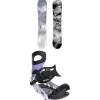 Lib Tech Cortado C2 Snowboard + Bent Metal Metta Snowboard Bindings - Women's 2025- Snowboards With Bindings|Snowboard Packages