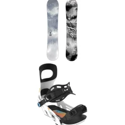 Lib Tech Cortado C2 Snowboard + Bent Metal Beam Snowboard Bindings - Women's 2025- Snowboards With Bindings|Snowboard Packages