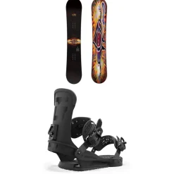 Lib Tech Mini Ramp C3 Snowboard + Union Cadet Pro Snowboard Bindings - Kids' 2025-Kids Kids Snowboard Packages|Snowboard Packages