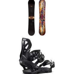 Lib Tech Mini Ramp C3 Snowboard + Yes. NX-Gen Snowboard Bindings - Kids' 2025-Kids Kids Snowboard Packages|Snowboard Packages