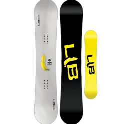 Lib Tech Skate Banana BTX Snowboard + Nidecker Supermatic Snowboard Bindings 2025- Snowboards With Bindings|Snowboard Packages