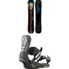 Lib Tech T. Rice Golden Orca Snowboard + Union Atlas Pro Snowboard Bindings 2025- Snowboards With Bindings|Snowboard Packages