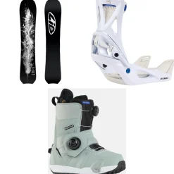 Lib Tech T. Rice Orca Snowboard + Burton Step On Escapade Snowboard Bindings + Felix Step On Snowboard Boots - Women's 2025- Step On Packages|Snowboard Packages