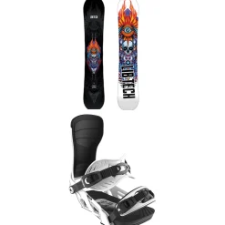 Lib Tech Terrain Wrecker C2X Snowboard + Bent Metal Axtion Snowboard Bindings 2025- Snowboards With Bindings|Snowboard Packages