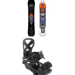 Lib Tech Terrain Wrecker C2X Snowboard + Bent Metal Anvil Snowboard Bindings 2025- Snowboards With Bindings|Snowboard Packages