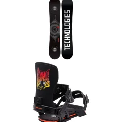 Lib Tech TRS C3 Snowboard + Bent Metal Transfer Snowboard Bindings 2024- Snowboards With Bindings|Snowboard Packages