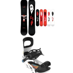 Lib Tech Two Time C3 Snowboard + Bent Metal Beam Snowboard Bindings - Women's 2025- Snowboards With Bindings|Snowboard Packages
