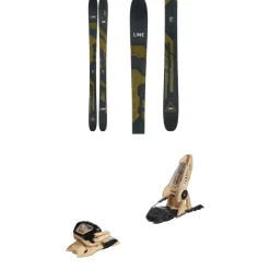 Line Skis Blade Optic 96 Skis + Marker Griffon 13 ID Ski Bindings 2024- Skis With Bindings|Skis With Bindings