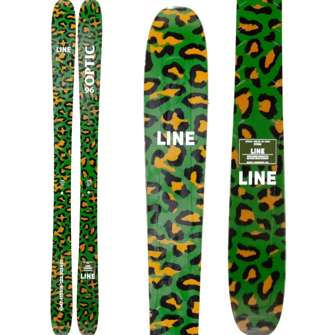 Line Skis Optic 96 Camo Skis 2025- Skis