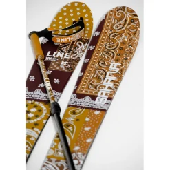 Line Skis Paintbrush Adjustable Ski Poles 2025- Backcountry Skiing|Ski Poles