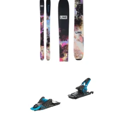 Line Skis Pandora 99 Skis + Salomon S/Lab Shift MNC 13 Alpine Touring Ski Bindings- Backcountry Packages|Skis With Bindings