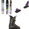 Line Skis Pandora 92 Skis + Marker Squire 11 Ski Bindings + Salomon S/Pro MV 90 Ski Boots - Women's- Skis, Boots & Bindings|Skis With Bindings