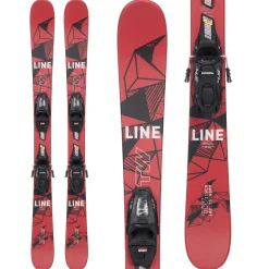 Line Skis Wallisch Shorty Skis + FDT 4.5 Bindings - Kids' 2025-Kids Skis|Kids Ski Packages