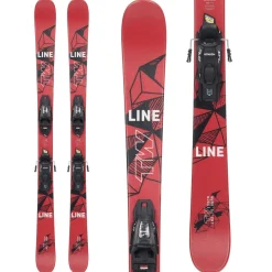 Line Skis Wallisch Shorty Skis + FDT 7.0 Bindings - Kids' 2025-Kids Skis|Kids Ski Packages