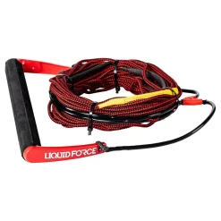Liquid Force Team Handle + H-Braid Dyneema 70 ft Mainline 2024- Ropes & Handles