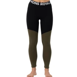 MONS ROYALE Cascade Merino Flex 200 Leggings - Women's-Women Base Layers|Snow Clothing