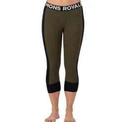 MONS ROYALE Cascade Merino Flex 200 3/4 Leggings - Women's-Women Snow Clothing|Base Layers