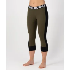 MONS ROYALE Cascade Merino Flex 200 3/4 Leggings - Women's-Women Snow Clothing|Base Layers