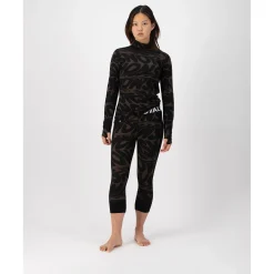 MONS ROYALE Cascade Mock Neck Top - Women's-Women Base Layers|Snow Clothing