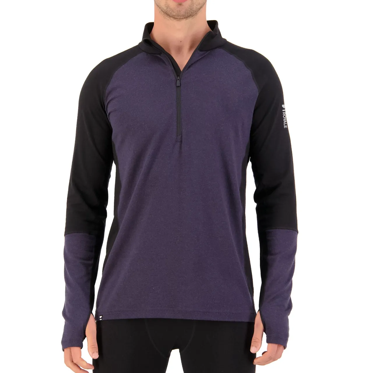 MONS ROYALE Olympus Half Zip Top - Men's- Base Layers|Snow Clothing