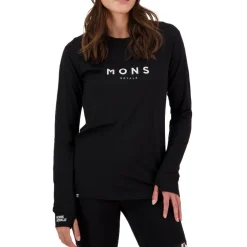 MONS ROYALE Yotei Classic Long-Sleeve Top - Women's-Women Base Layers|Snow Clothing