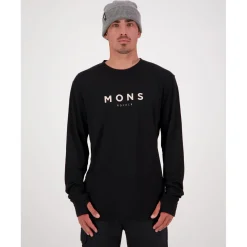 MONS ROYALE Yotei Classic Long Sleeve Top - Men's- Base Layers|Snow Clothing