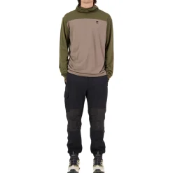 MONS ROYALE Yotei Powder Long-Sleeve Hoodie - Men's- Base Layers|Snow Clothing