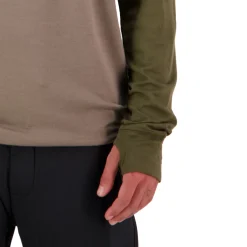 MONS ROYALE Yotei Powder Long-Sleeve Hoodie - Men's- Base Layers|Snow Clothing