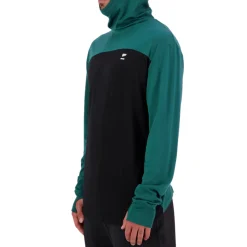 MONS ROYALE Yotei Powder Long-Sleeve Hoodie - Men's- Base Layers|Snow Clothing
