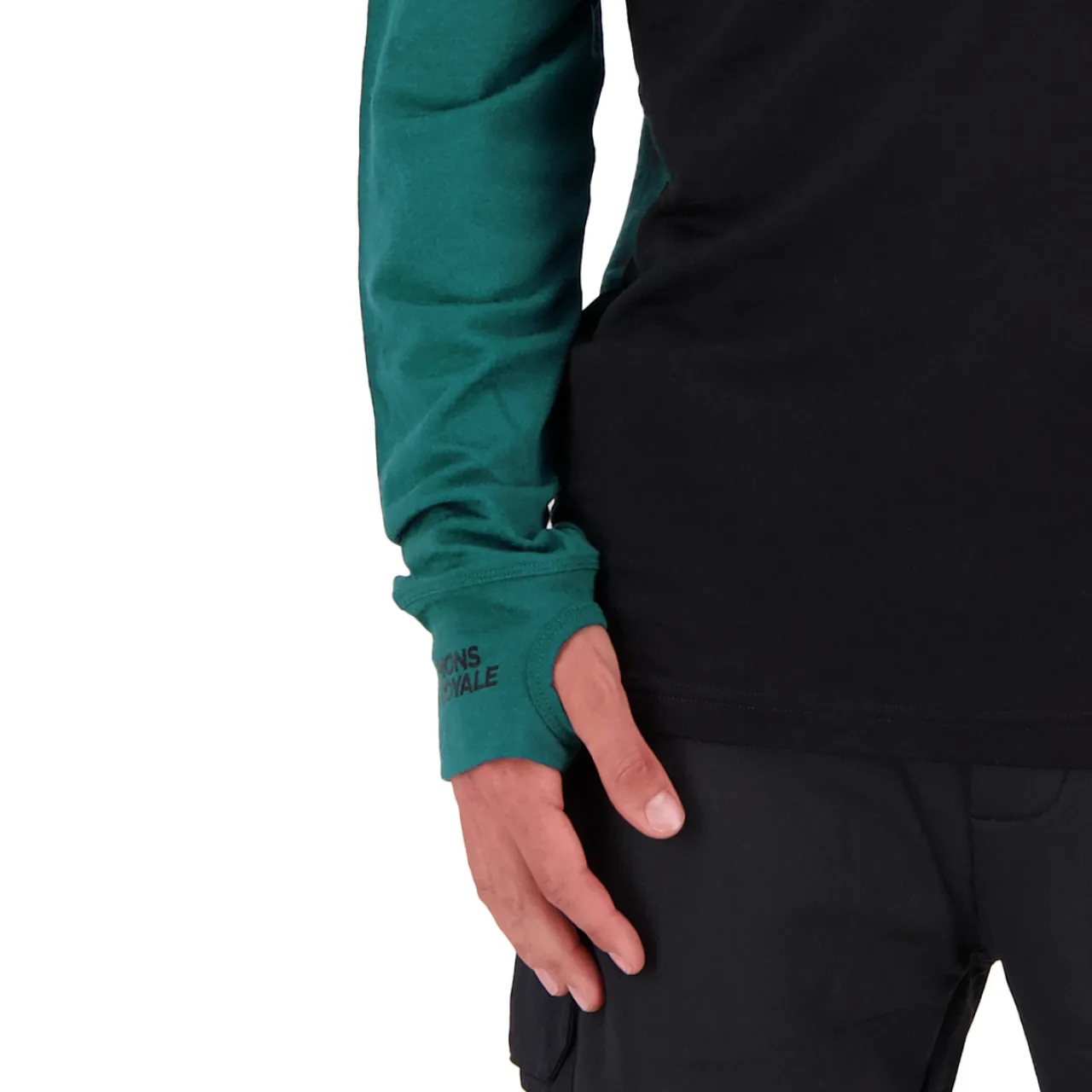 MONS ROYALE Yotei Powder Long-Sleeve Hoodie - Men's- Base Layers|Snow Clothing