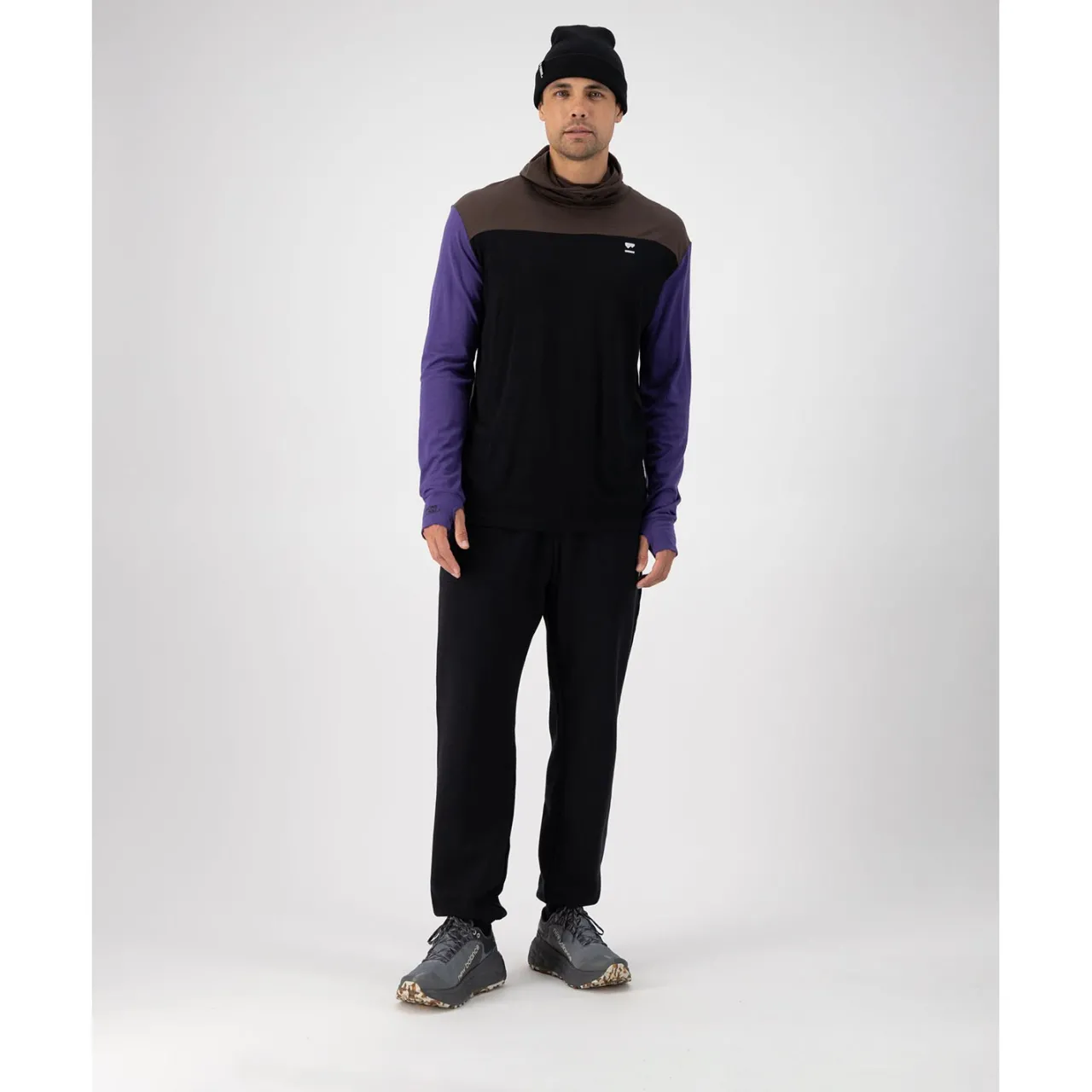 MONS ROYALE Yotei Power Hood Long-Sleeve Top - Men's- Base Layers|Snow Clothing