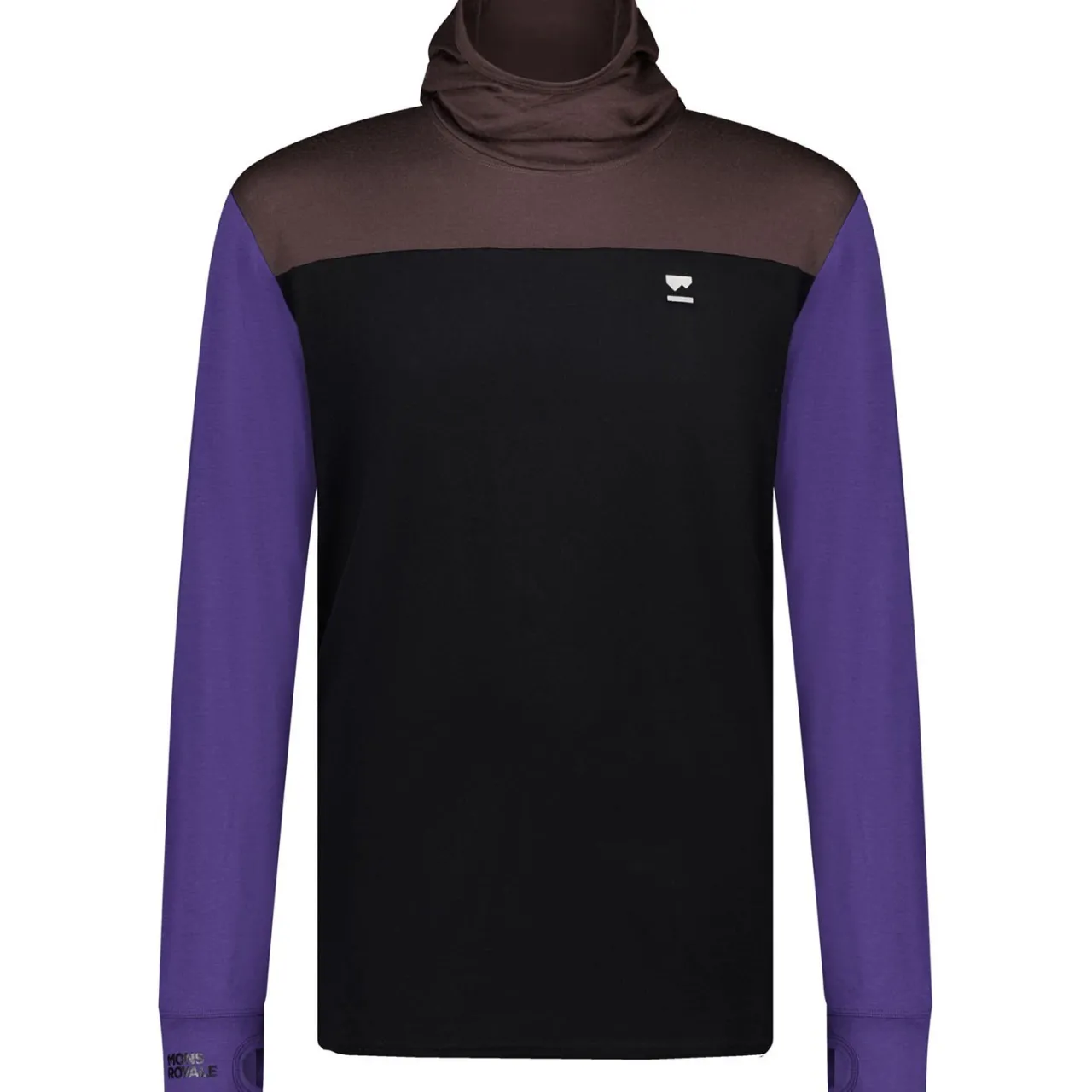 MONS ROYALE Yotei Power Hood Long-Sleeve Top - Men's- Base Layers|Snow Clothing