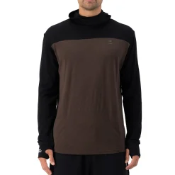 MONS ROYALE Yotei Power Hood Long-Sleeve Top - Men's- Base Layers|Snow Clothing