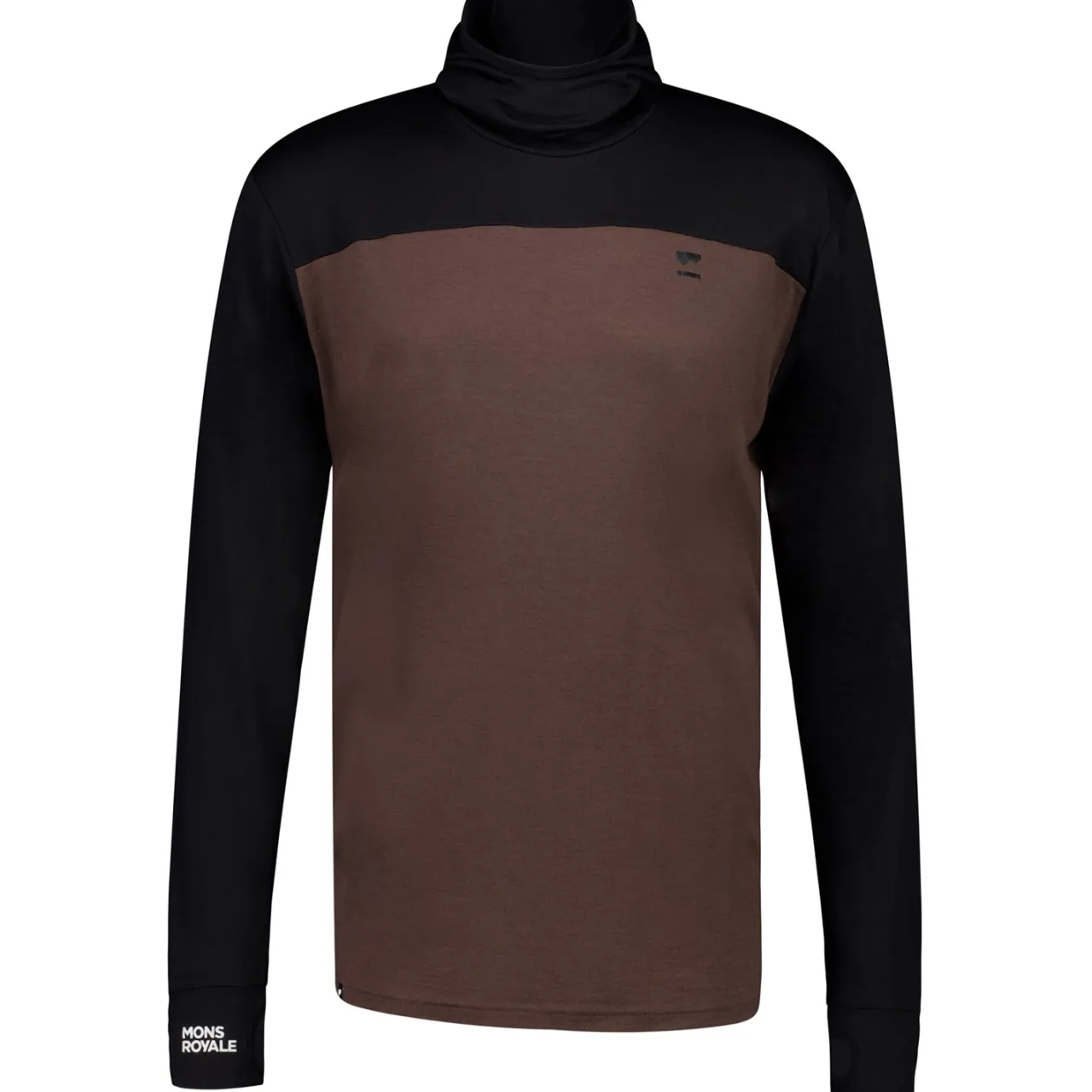 MONS ROYALE Yotei Power Hood Long-Sleeve Top - Men's- Base Layers|Snow Clothing