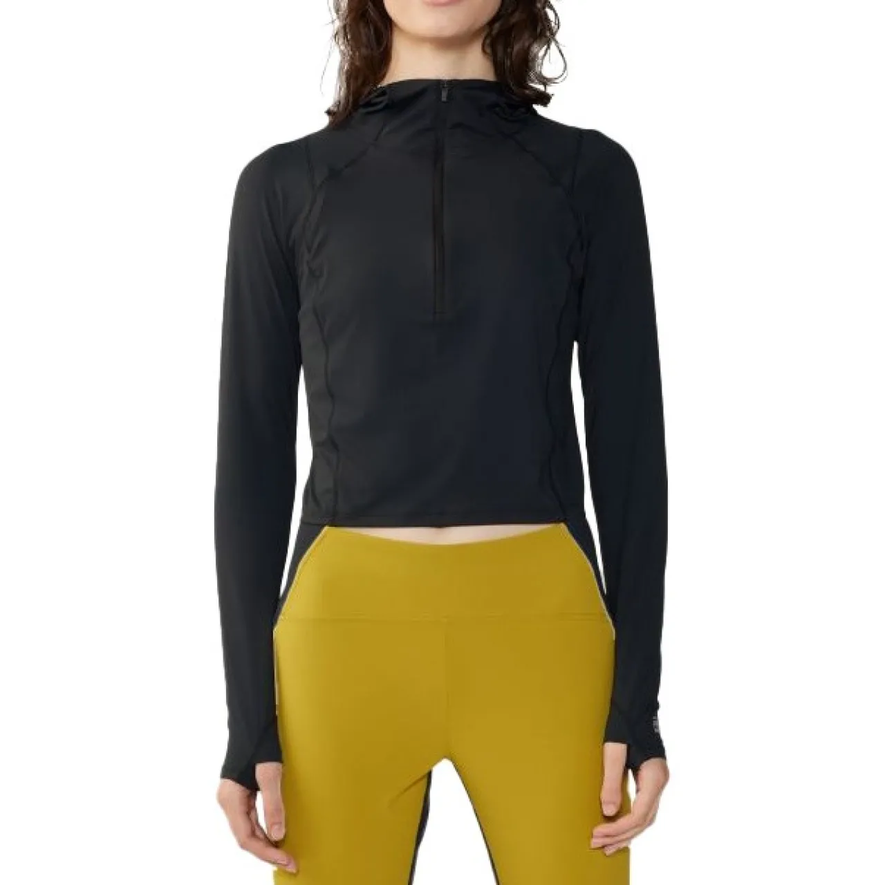 Mountain Hardwear Crater Lake™ Crop Zip - Women's-Women Active Clothing|Casual Clothing