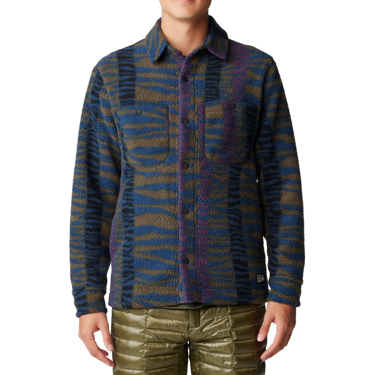 Mountain Hardwear HiCamp™ Fleece Shacket - Men's- Casual Clothing|Snow Clothing