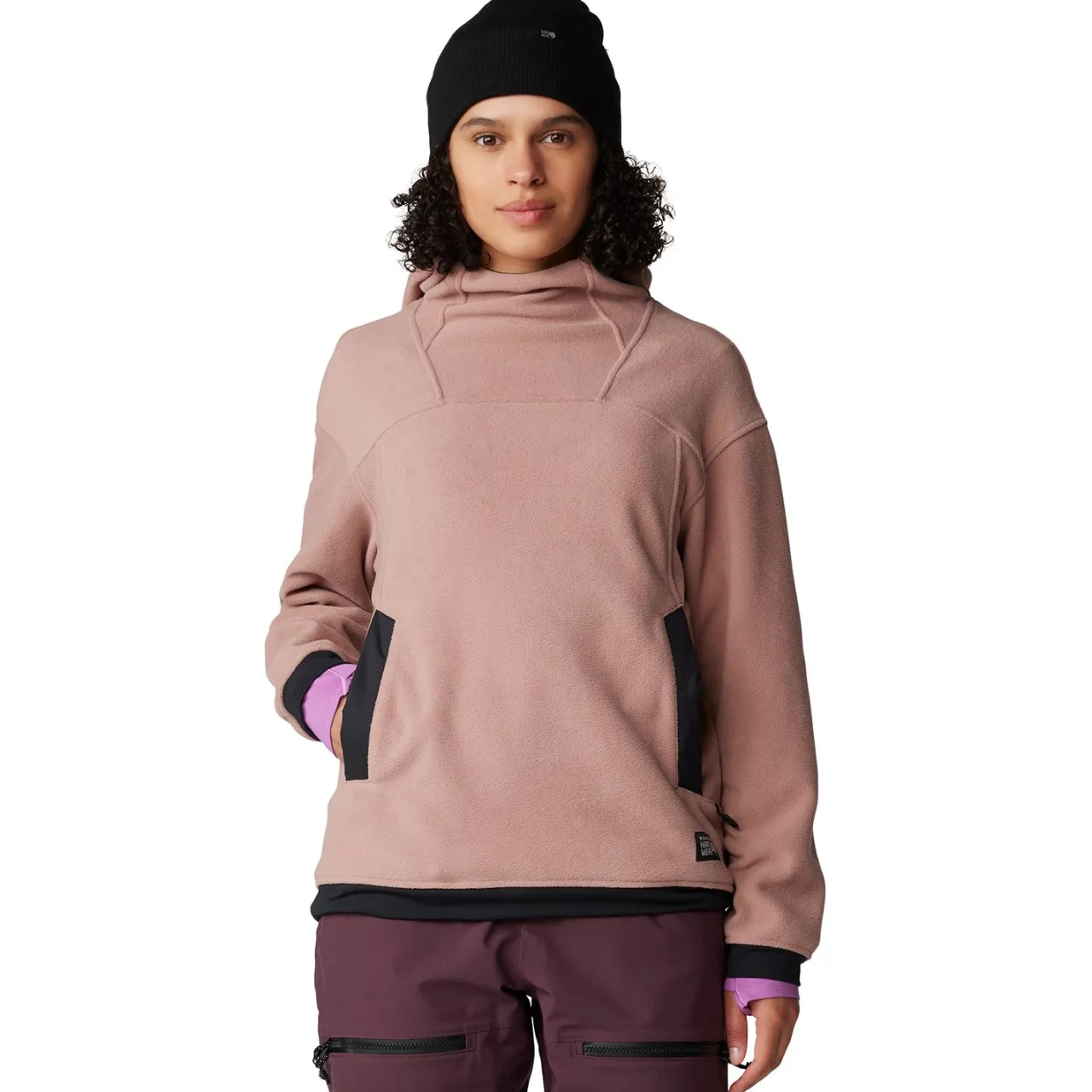Mountain Hardwear Powder Maven™ Fleece Pullover Hoodie - Women's-Women Casual Clothing|Snow Clothing