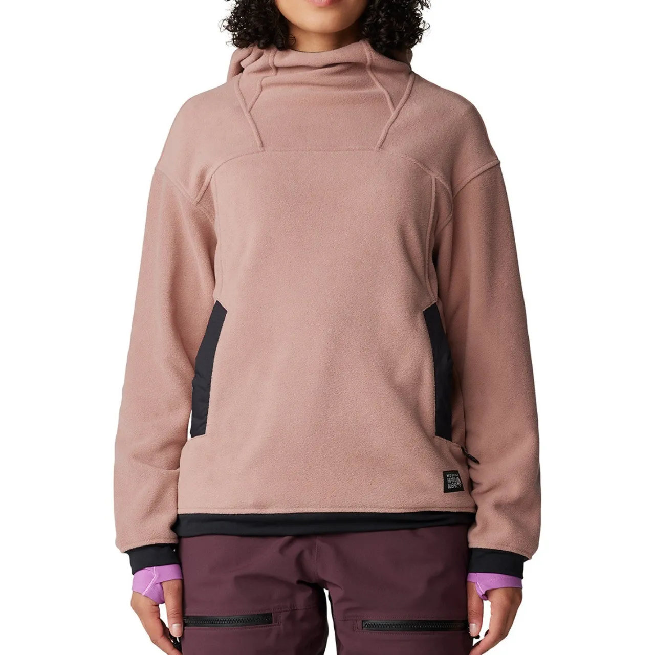 Mountain Hardwear Powder Maven™ Fleece Pullover Hoodie - Women's-Women Casual Clothing|Snow Clothing