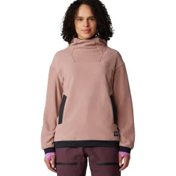 Mountain Hardwear Powder Maven™ Fleece Pullover Hoodie - Women's-Women Casual Clothing|Snow Clothing