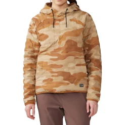 Mountain Hardwear Stretchdown™ Light Pullover Hoodie - Women's-Women Casual Clothing|Snow Clothing