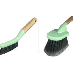 mountainFLOW eco-wax Bamboo Cleaning Brush Set- Cleaning Supplies