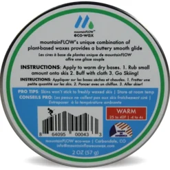 mountainFLOW eco-wax Warm Quick Wax - 25 - 40F- Wax, Tuning & Tools|Wax, Tuning & Tools