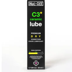 Muc-Off C3 Dry Ceramic 50ml Bike Chain Lube- Lubes & Greases