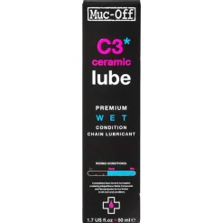 Muc-Off C3 Wet Ceramic 120ml Bike Chain Lube- Lubes & Greases