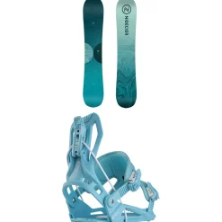 Nidecker Elle Snowboard + Flow Nexus Snowboard Bindings  - Women's 2025- Snowboards With Bindings|Snowboard Packages