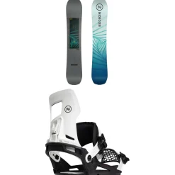 Nidecker Merc Snowboard + Muon-X Snowboard Bindings 2025- Snowboards With Bindings|Snowboard Packages