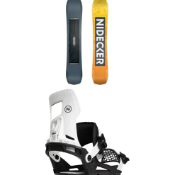 Nidecker Sensor Snowboard + Muon-X Snowboard Bindings 2025- Snowboards With Bindings|Snowboard Packages