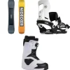 Nidecker Sensor Snowboard + Muon-X Snowboard Bindings + Cascade Snowboard Boots 2025- Snowboards, Bindings & Boots|Snowboard Packages