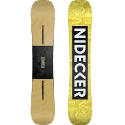 Nidecker Sensor Team Snowboard + Kaon Snowboard Bindings 2025- Snowboards With Bindings|Snowboard Packages